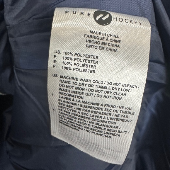 Pure Hockey Women's Retro‎ Sherpa full zip Jacket, sz 2X, NWT $80 - Picture 6 of 6